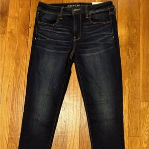 American Eagle Ne(x)t Level Stretch Jegging in Darkness Falls